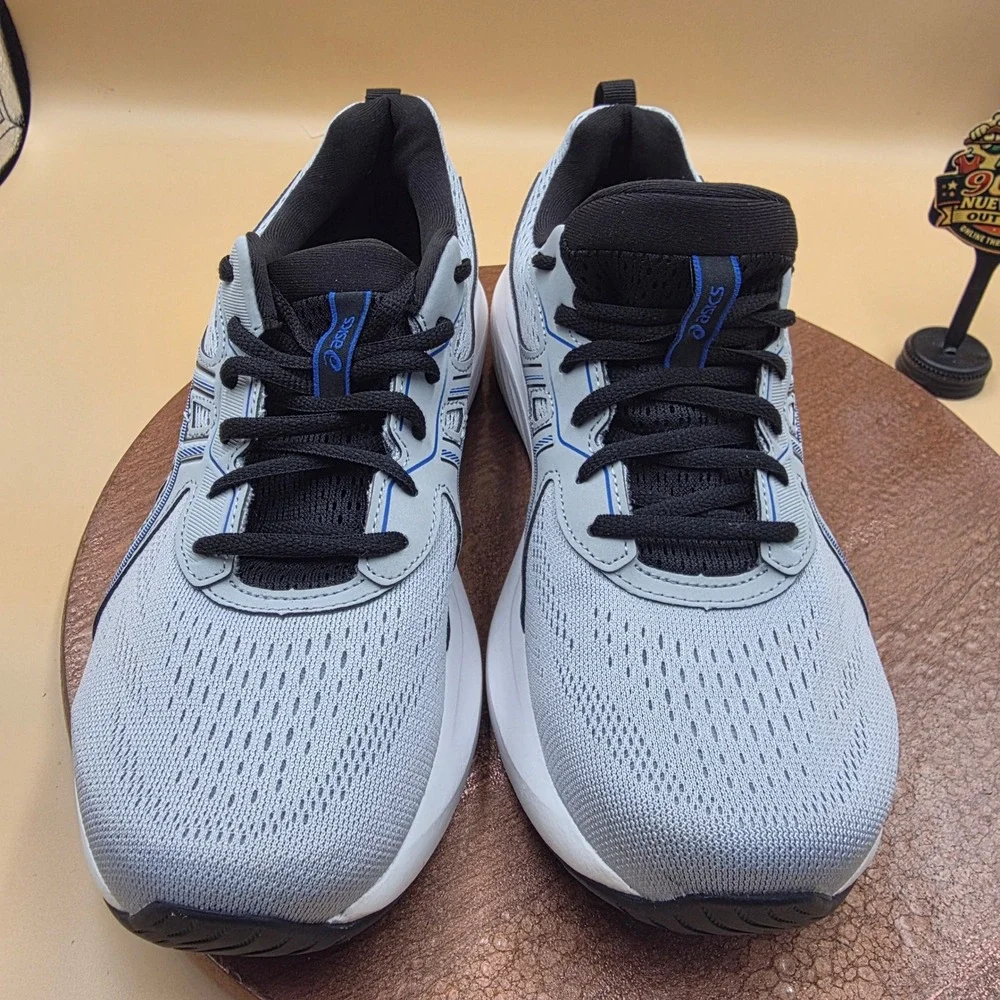 Asics Gel-Excite 10 Mens Running Shoes Grey White Blue 1011B681 Size 8.5